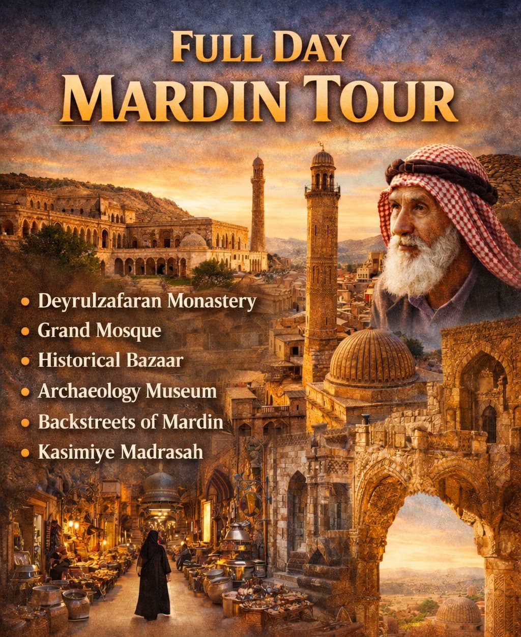 Mardin & Midyat: Silk Road Stone City Tour
